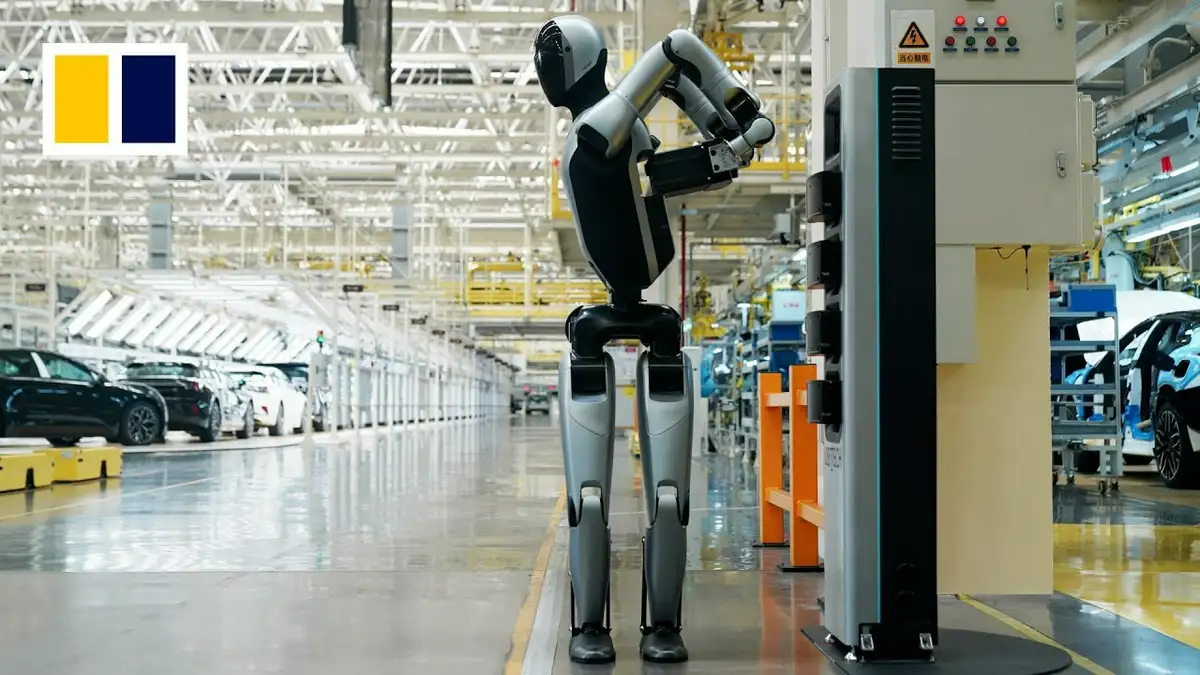 Airbus testet chinesische humanoide Roboter in der Flugzeugproduktion