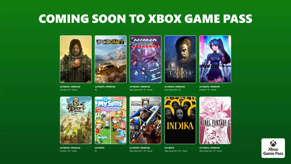 Xbox Game Pass: Neue Spiele für Januar und Februar 2026 bestätigt