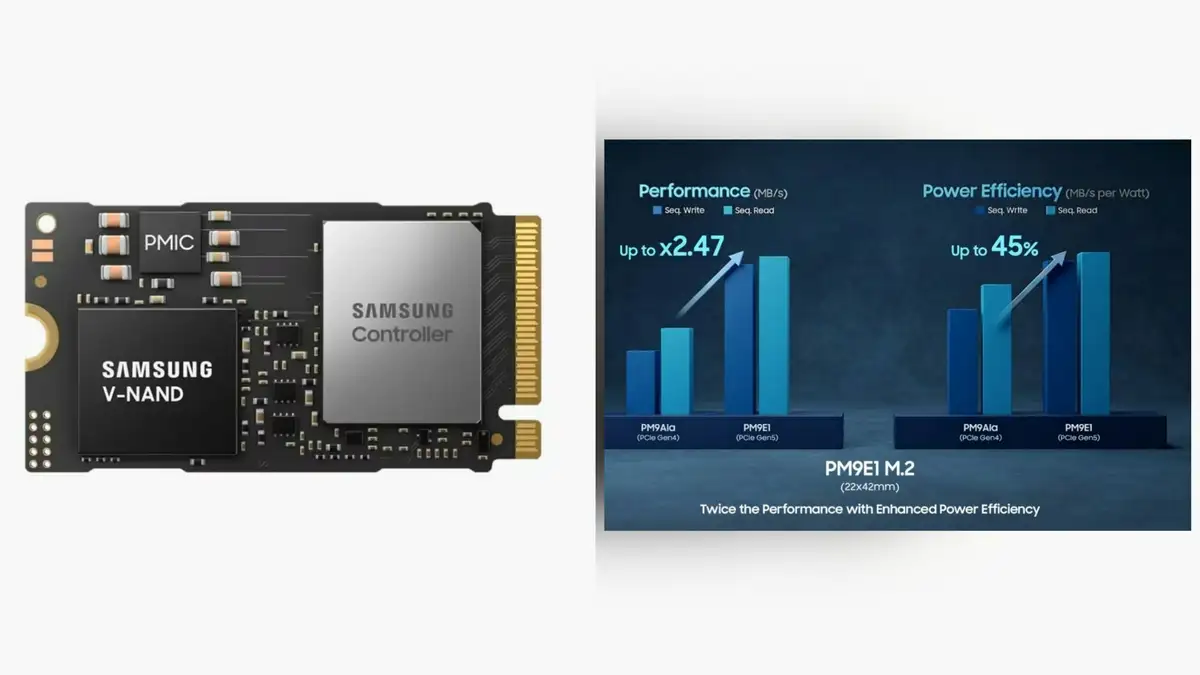 Samsung PM9E1: Weltweit erste 4TB Gen 5 M.2 SSD vorgestellt