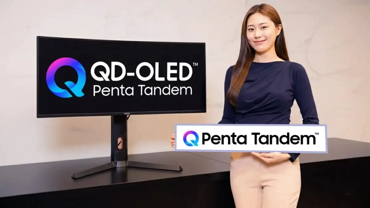 Samsung QD-OLED Penta Tandem: Höhere Helligkeit und Lebensdauer
