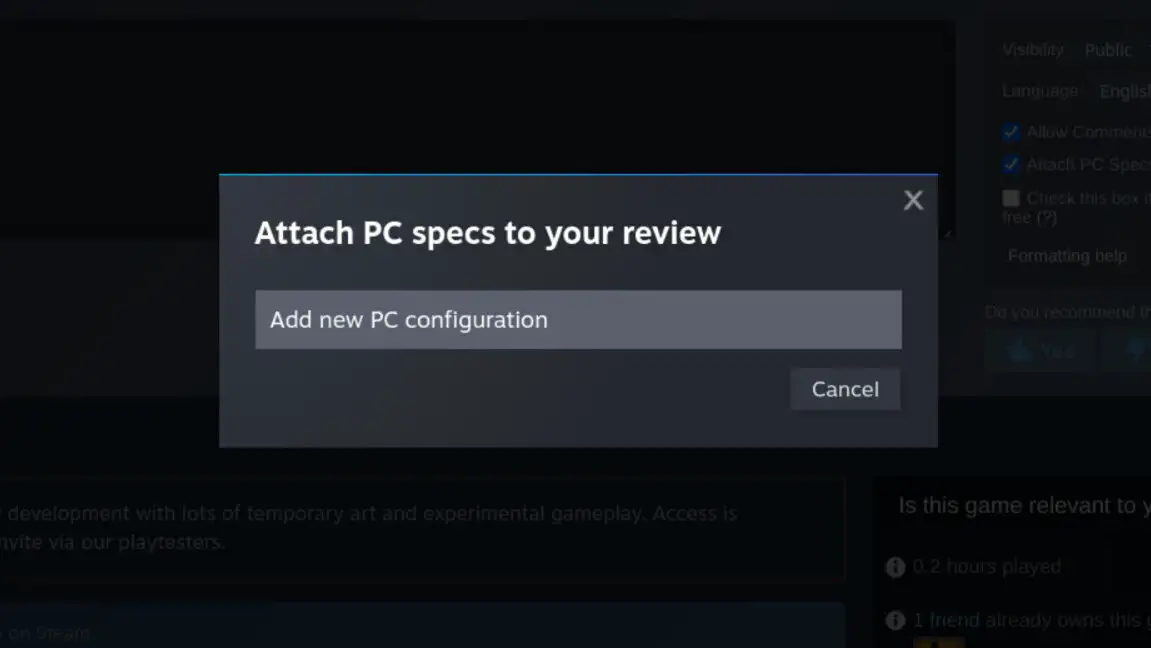 Steam-Reviews erhalten Hardware-Tab: Das sind die Details