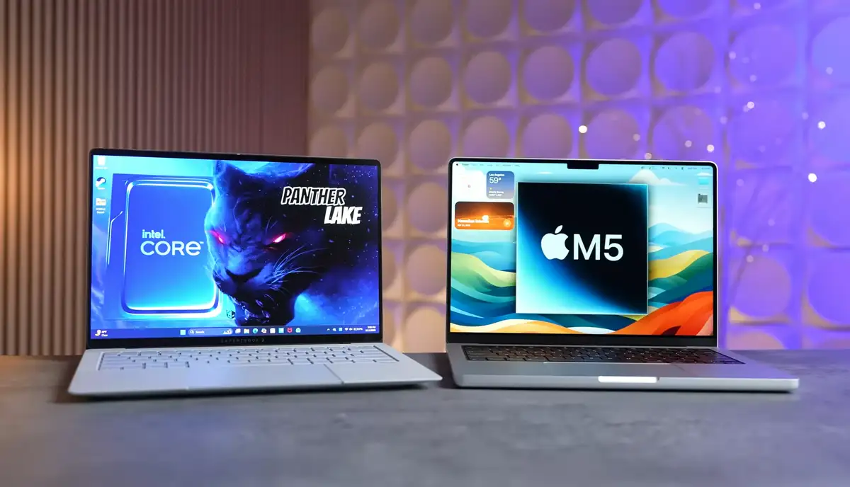 Intel Panther Lake: Akkulaufzeit zieht mit M5 MacBook Pro gleich