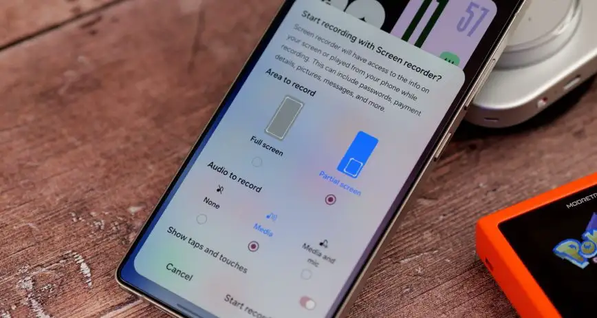 Samsung One UI 8.5 führt Partielle Bildschirmaufnahme ein