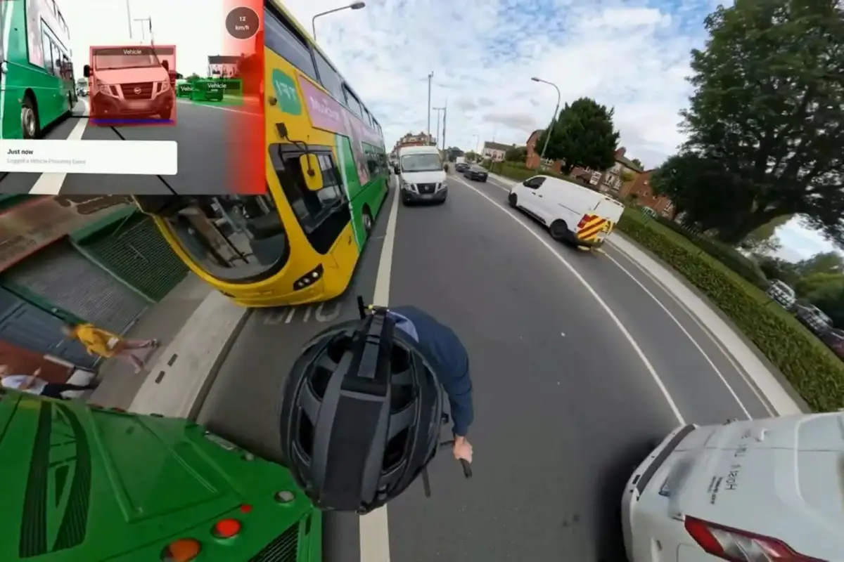 Luna Oculus: KI-gestützte Rückfahrkamera für Fahrräder