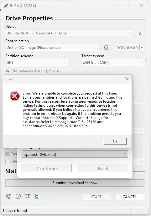 Microsoft blockiert Windows-ISO-Downloads weltweit