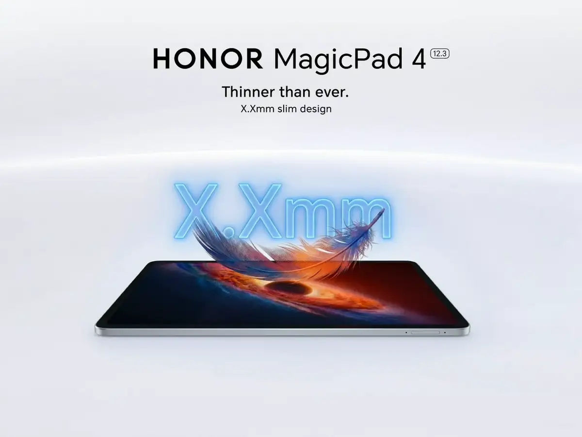 Honor MagicPad 4 kommt: 165 Hz Display und Riesen-Akku