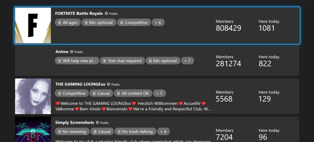 Microsoft stellt Xbox Social Clubs ein: Termin für April 2026 angekündigt