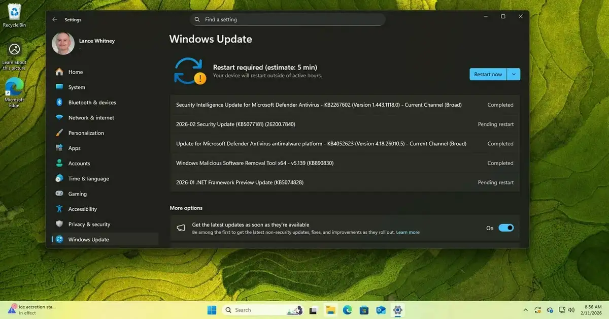 Windows 11 Februar-Update: 6 kritische Zero-Day-Lücken geschlossen